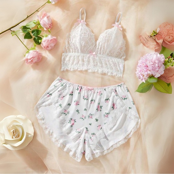 Pj Short Set by SilkRose Lingerie - Picture 1 of 5